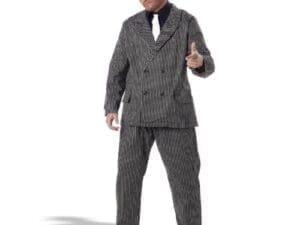 Men's Gangster Plus Size Costume by Spirit Halloween