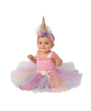 BuySeasons Toddler Girls Unicorn Tutu Deluxe Costume