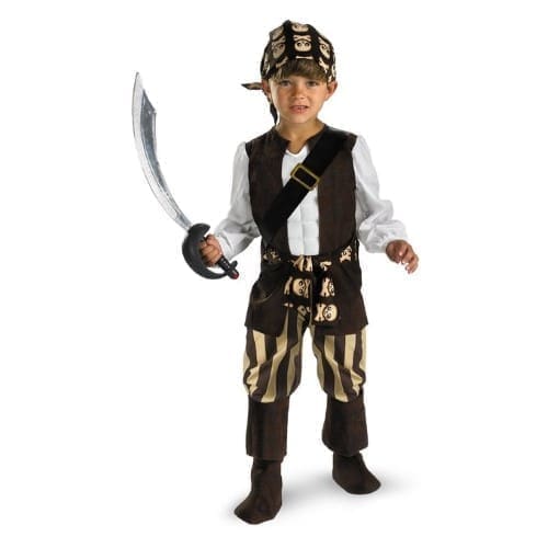 Costumes for All Occasions DG3211M Rogue Pirate Toddler 3T-4T