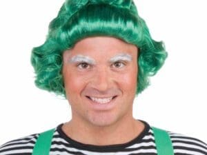 Oompa Loompa Willy Wonka Adult Wig