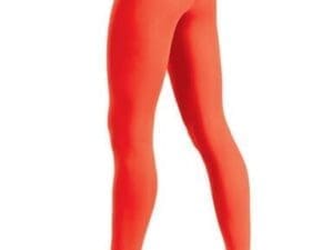 Womens Opague Red Tights