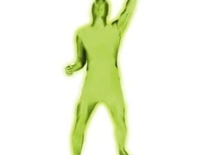 Original Morphsuits Green Fluro Adult Suit Fluorescent Morphsuit X-Large