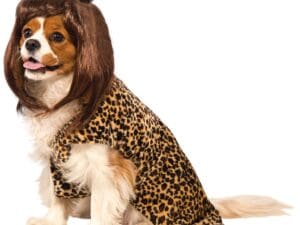 Cave Woman Pet Prehistoric Dog Cat Leopard Print Halloween Costume