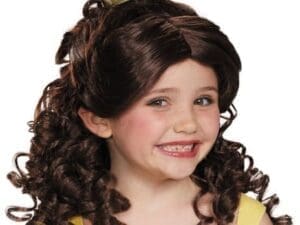 Girls Classic Disney Princess Belle Wig