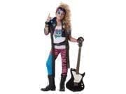 80's Glam Rocker Child Costume