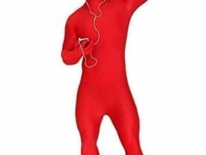 Original Morphsuits Red Adult Suit Solid Morphsuit