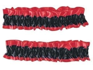 Forum Novelties Roaring 20s Garter Armband - Standard - Red/Black