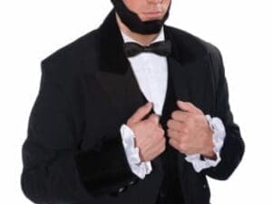 Forum Novelties Abraham Lincoln Adult Wig & Beard Set-Standard