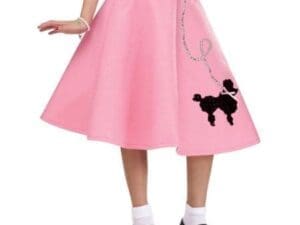 Poodle Skirt Girl's Costume