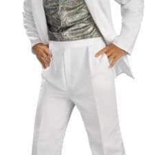 Men's Large 70s Saturday Night Disco King Costume