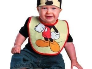 Disney Mickey Mouse Bib Set by Spirit Halloween