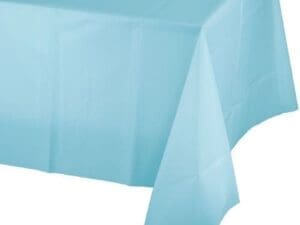 Touch of Color Plastic Tablecover Pastel Blue