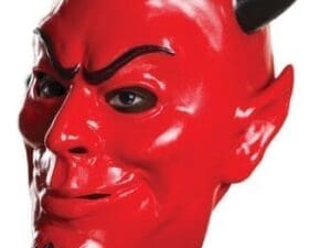 Scream Queens Red Devil 3/4 Costume Mask Adult One Size