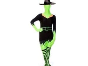 Original Morphsuits Green Witch Adult Suit Character Morphsuit Large