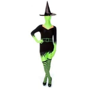 Original Morphsuits Green Witch Adult Suit Character Morphsuit Large