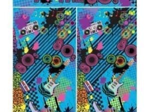 80's Party -3pc Backdrop