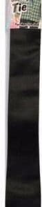 50's Skinny Black Tie Adult