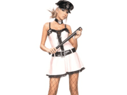 Adult Sexy Pink Cop Costume Rubies 888115
