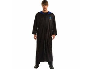 Harry Potter Adult Ravenclaw Robe, Black, Standard Costume
