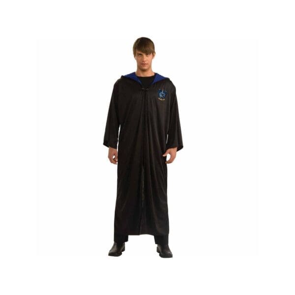 Harry Potter Adult Ravenclaw Robe, Black, Standard Costume