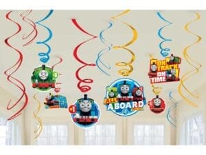 AmScan AM671752 Thomas Tank Foil Decoration - 12 Piece