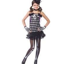 Skeleton Sweetie Child & Teen Halloween Costume Child - Medium (8-10)