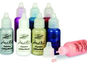 Mehron GlitterMark Liquid Glitter - Gold GD (0.5 Oz)