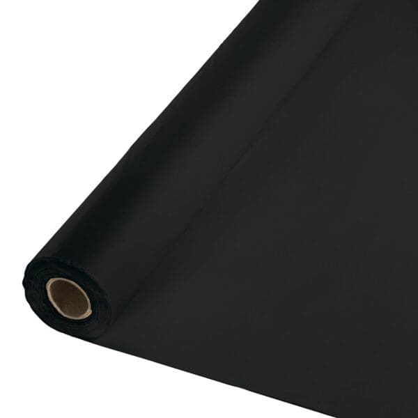 Creative Converting Black Velvet Banquet Roll,Size: Med