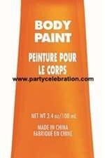 Orange Body Paint Orange