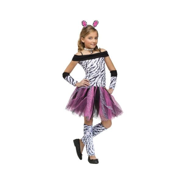 Kid's Zebra Tutu Costume by Spirit Halloween