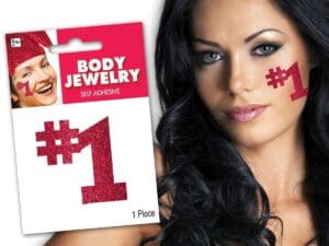 Red #1 Body Jewelry Red