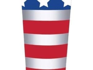 Creative Converting Patriotic Flag Plastic Cups (014392)