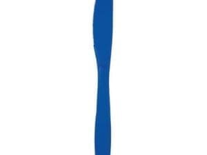 Touch of Color Cobalt Blue Plastic Knives, 24 Pack (010147)