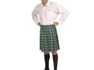 Green Plaid Kilt by Windy City Novelties