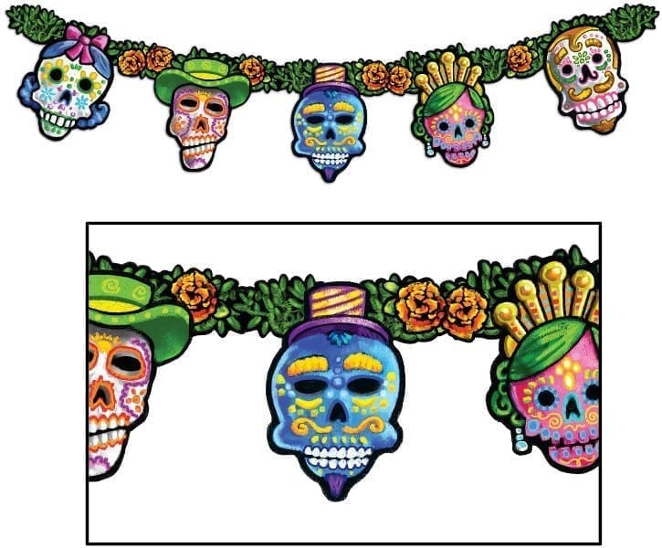 Day of the Dead Jointed Banner