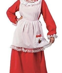 Fun World 7570FW-STD Womens Traditional Mrs Claus Costume - Standard