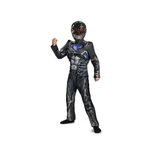 Power Ranger Kid's Black Ranger Costume - Power Rangers