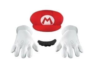 Mario Adult Costume Accessory Kit - Nintendo Super Mario Brothers Costumes