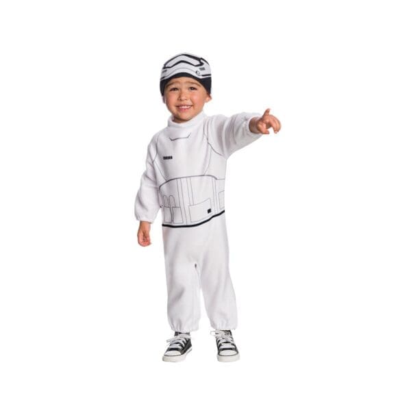 Costume Boys Star Wars Stormtrooper Costume, White - Size 2T-4T