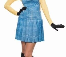 Womens Despicable Me Female Minion Size XS 2-6