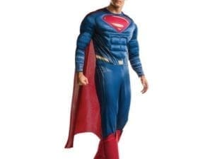 Men's Superman One Piece Costume - Batman V Superman: Dawn of Justice by Spirit Halloween