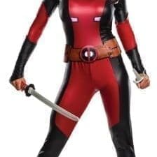Marvel Women's Deadpool Costume, Multi, Large