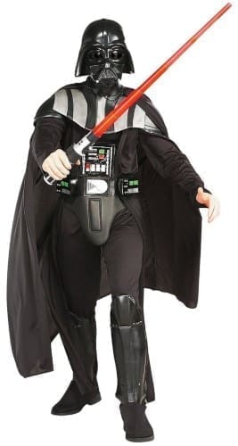 Rubie's Star Wars Darth Vader Deluxe Adult, Black, Standard Costume