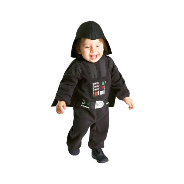 Rubie's Star Wars Darth Vader Romper, Black, 12-24 Months