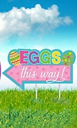 Amscan 199978 Easter Sidewalk Signs, Assorted Sizes, Multicolored - Image 3