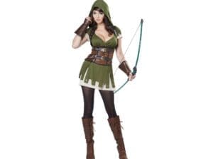 Womens Lady Robin Hood Costume Sz XL 12-14