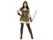 California Costumes Lady Robin Hood Plus Size Costume-1XL
