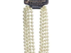Forum Novelties Pearl Beads (Beige)-Standard