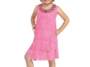 Pink Flapper Costume for Toddlers