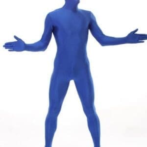 Adult Blue Morphsuit Fancy Dress Costume